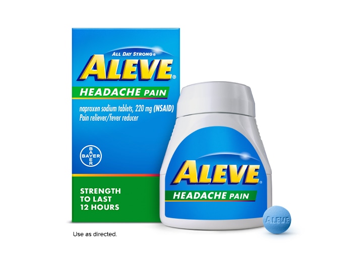 Aleve Headache (Carton+Bottle+pill)